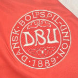 1992 Denmark Home Red Retro Soccer Jersey