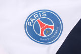 2025/26 PSG White Sapphire Blue Jacket Tracksuit