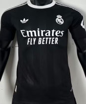 2025/26 RM Black GK Player Version Soccer Jersey