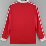 1982 Chile Home Red Long Sleeve Retro Jersey