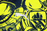 2025 Man City Fluorescent Green Sweater Tracksuit 喷墨