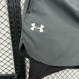 2025/26 UA Casual Double Layer Short Pants  D2501 深灰色 双层短裤