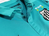 2012/13 Santos Blue Retro Long Sleeve Soccer Jersey