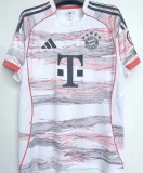 Müller # 25 BFC Away Fans Soccer Jersey 2025/26 纪念版号码