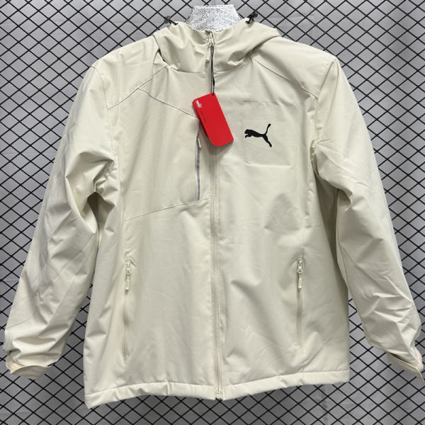2025 PM Velvet Thickened warm Beige Outdoor Jackets #F10加绒冲锋衣