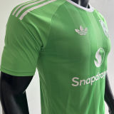 2025/26 M Utd GK Player Version Soccer Jersey
