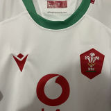 2024/25 Wales Away White Rugby Shirt 威尔士