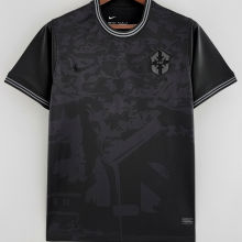 2022 Brazil Black Fans Soccer Jersey