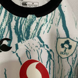 2025 Irish IRFU Away White Rugby Jersey  Ireland爱尔兰