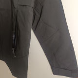2025 M Utd Black Windbreaker
