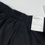 2025 Jordan Black Pure Cotton Fabric Casual Short Pants M001 红标