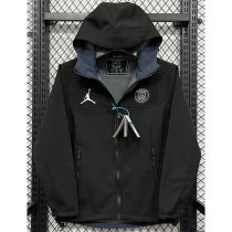 2025 PSG Jordan Black Outdoor Jacket #RK901冲锋衣
