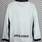 1997/98 Colo-Colo Home White Long Sleeve Retro Soccer Jersey