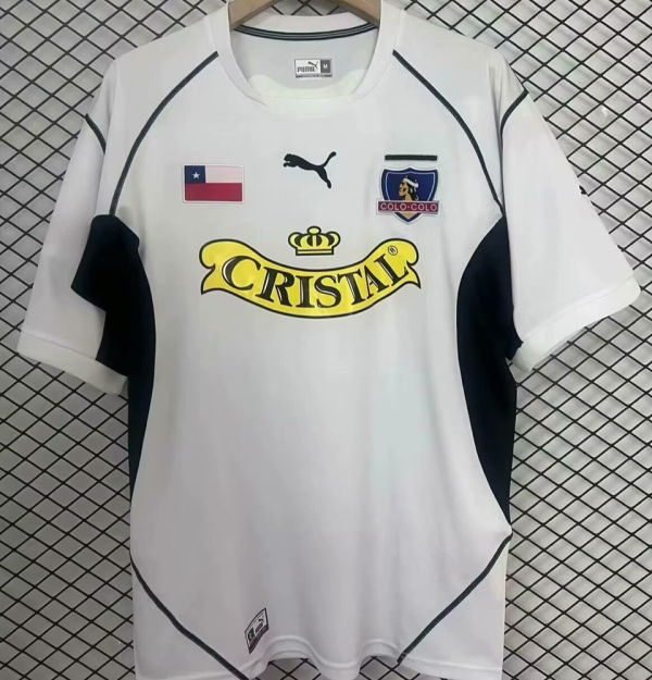 2003 Colo-Colo Home White Retro Soccer Jersey