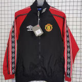 2025 M Utd Red Retro Windbreaker
