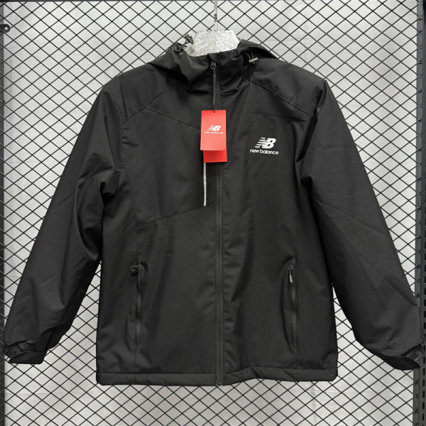 2025 NB Velvet Thickened warm Black Outdoor Jackets #F8加绒冲锋衣