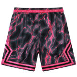 C2440 Jordan Grey Red Casual Short Pants