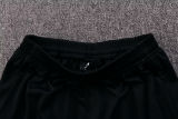 2025 PSG Black Gold Stripe Half Pull Sweater Tracksuit