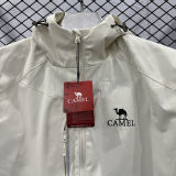 2025 Camel Velvet Thickened warm Beige Outdoor Jackets #F6加绒冲锋衣
