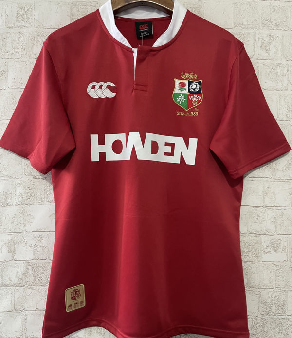 2025 The British & Irish Lions Home Red Rugby Shirt 红狮子 刺绣版