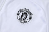 2025/26 M Utd White Jacket Tracksuit