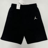 2025 Jordan Black Pure Cotton Fabric Casual Short Pants M005