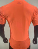 2025/26 Man City Third Orange Player Version Soccer Jersey