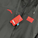 2025 ANTA Black Outdoor Jacket #F708冲锋衣