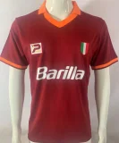 1983/1984 Roma Home Red Retro Soccer Jersey