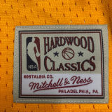 Lakers BRYANT #24 Retro Yellow NBA Girl Jersey