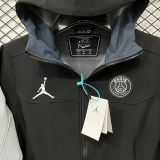2025 PSG Jordan Black Outdoor Jacket #RK901冲锋衣