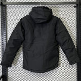 2025 AD Cotton Thickened warm Black Outdoor Jacket #P5加棉冲锋衣