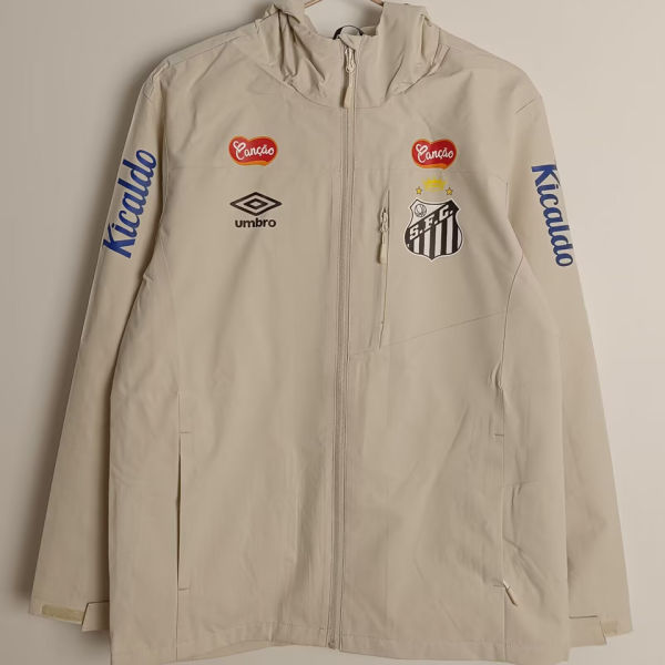 2025 Santos Off White Retro Style Windbreaker
