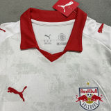 2025/26 RB SALZBURG Bull Red Home White Fans Jersey 萨尔茨堡红牛