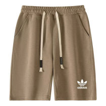 2025 AD Brown Pure Cotton Short Pants 卡其