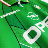 1994/96 Ireland Home Green Retro Soccer Jersey