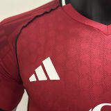 2025/26 M Utd Home Red Player Version Soccer Jersey
