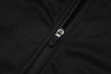 2025 BA Black Kids Hoody Zipper Jacket Tracksuit
