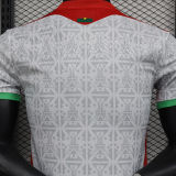 2024 Burkina Faso White Player Version Jersey
