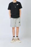 2025 NK Light Gray Pure Cotton Short Pants 花灰
