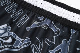 C2441 Jordan Black Casual Short Pants