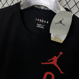 2025 Jordan Black High Quality Casual T-Shirt   T179