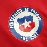 2014 Chile Home Red Retro Soccer Jersey