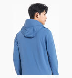 Iron stone blue-Couple's sun protection clothing for men and women, UV resistant summer ice silk fishing sun protection clothing jacket