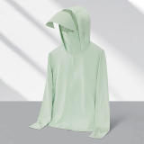 Freezing point green # New Ice Thin Series Elastic Sunscreen Clothing