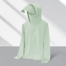 Freezing point green # New Ice Thin Series Elastic Sunscreen Clothing