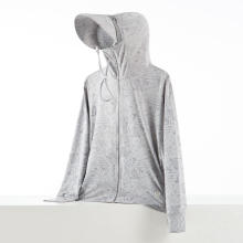 Maple Grey#Couple's Sunscreen Clothes for Men and Women, Jiaoxia Same Style