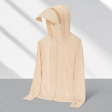 Light white tea  # New Ice Thin Series Elastic Sunscreen Clothing