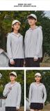 Jade White  # New Ice Thin Series Elastic Sunscreen Clothing