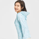 Maple Leaf Light Blue#Couple's Sunscreen Clothes for Men and Women, Jiaoxia Same Style
